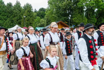 Korowód 56.Tygodnia Kultury Beskidzkie